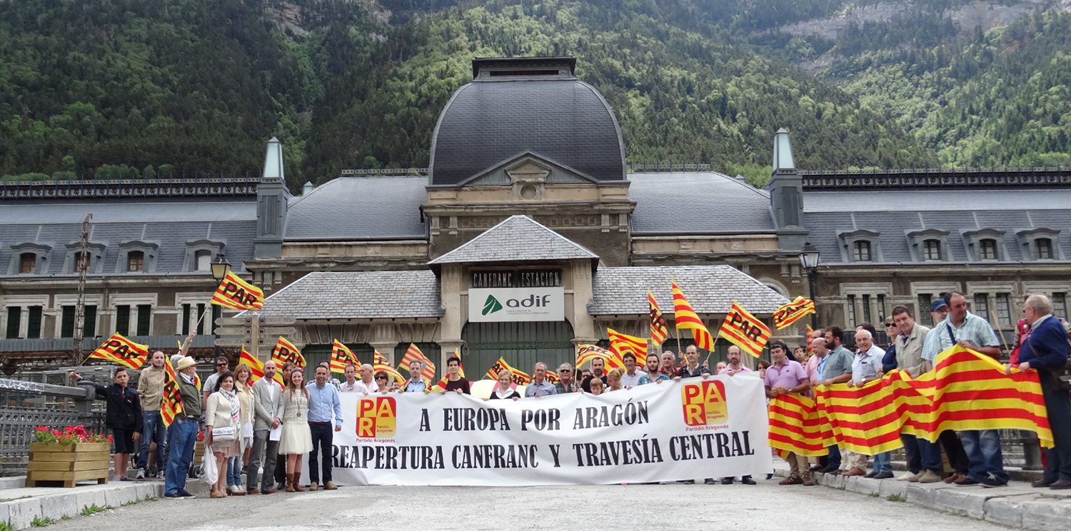 Concentración del PAR en Canfranc en julio 2016