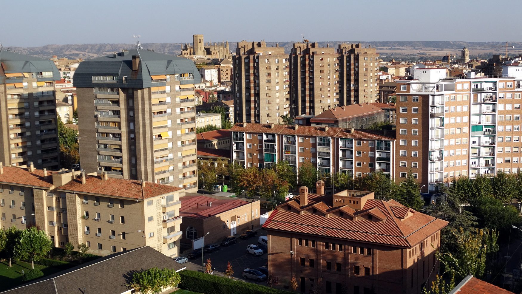 Viviendas en la ciudad de Huesca