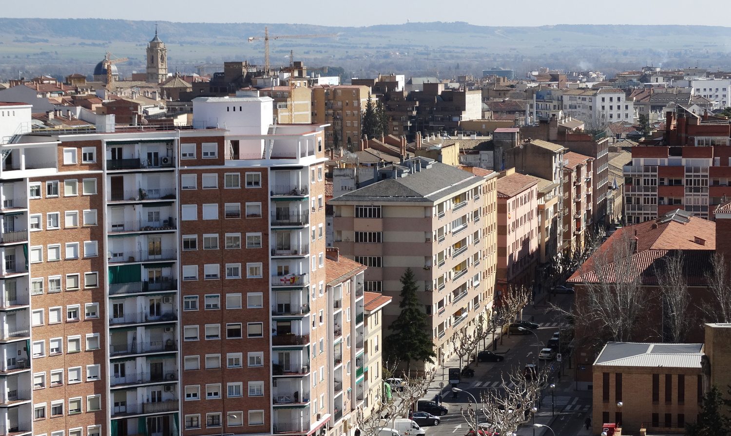 Viviendas y barrios en la ciudad de Huesca