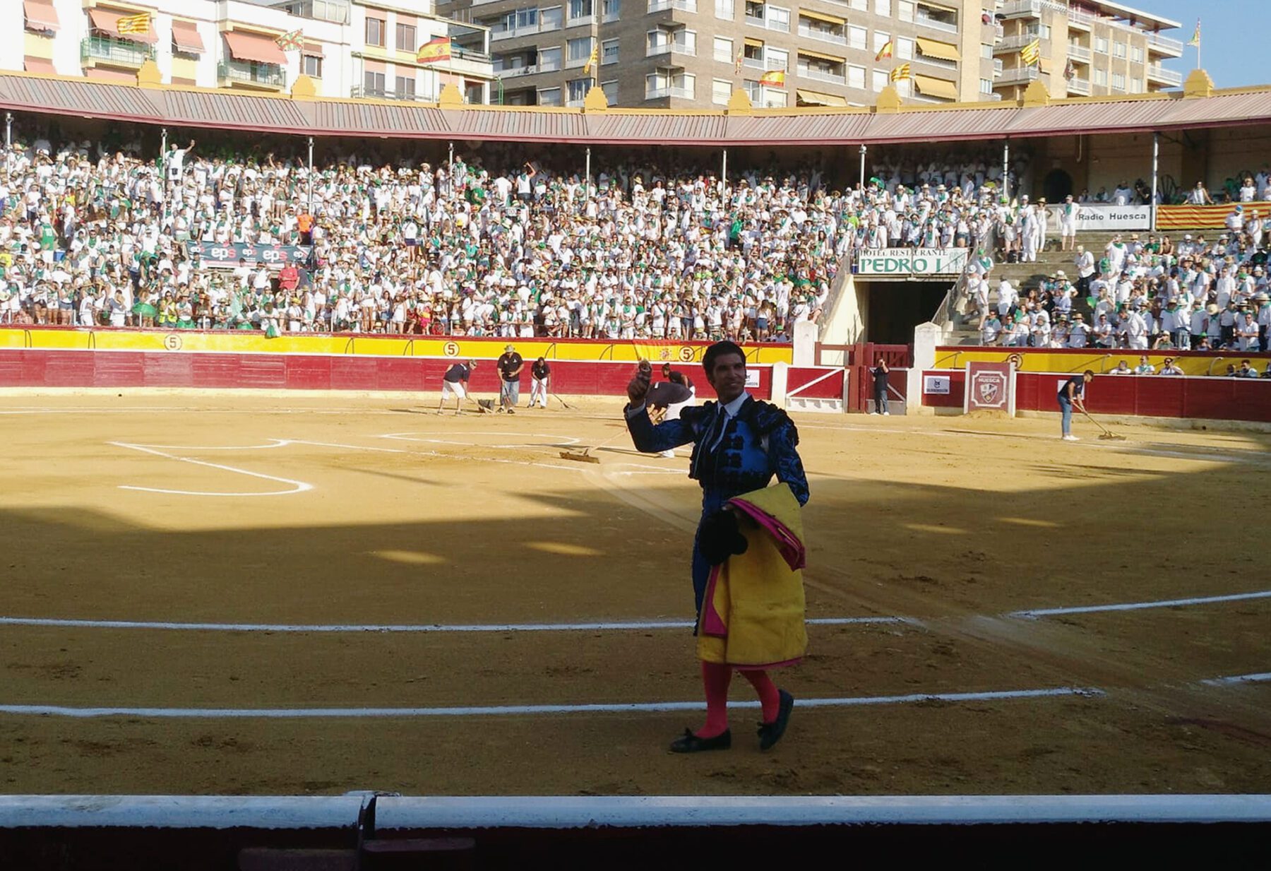 Imagen de la pasada feria taurina de Huesca 2018
