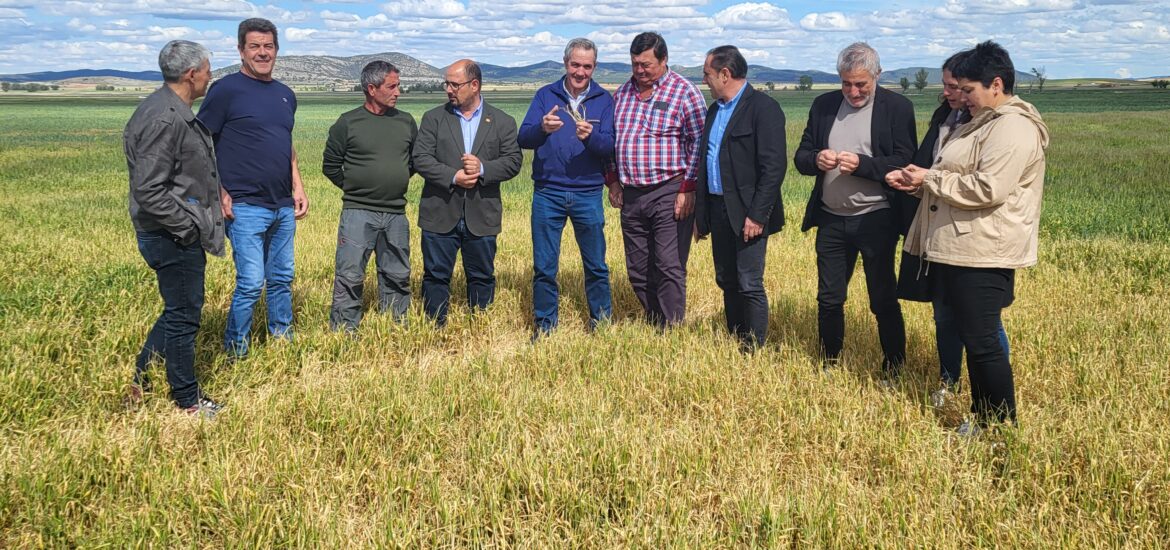 Izquierdo (PAR) reclama el incremento del importe de las Medidas Agroambientales para los agricultores de los pueblos del entorno de la Laguna de Gallocanta